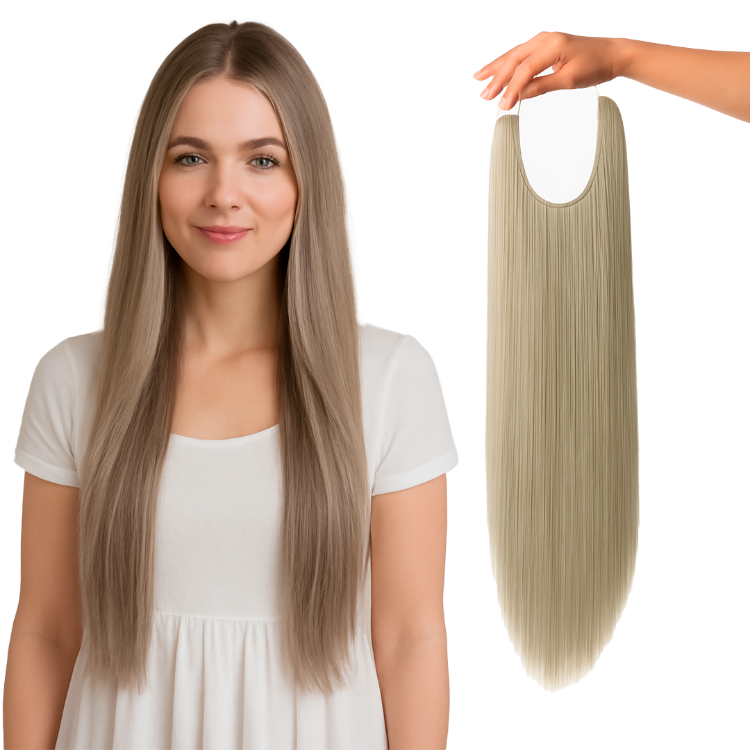 Aplique Loiro Platinado Pérola Entrega Rápida