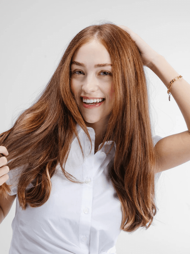 Aplique Ruivo Cobre Entrega Rápida