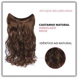 Bela Belinda Aplique Castanho Natural Entrega Rápida