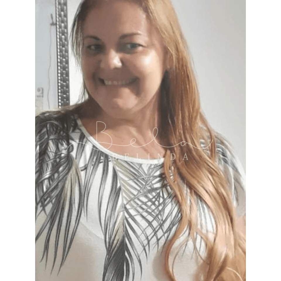 Bela Belinda Aplique Loiro Mel Entrega Rápida