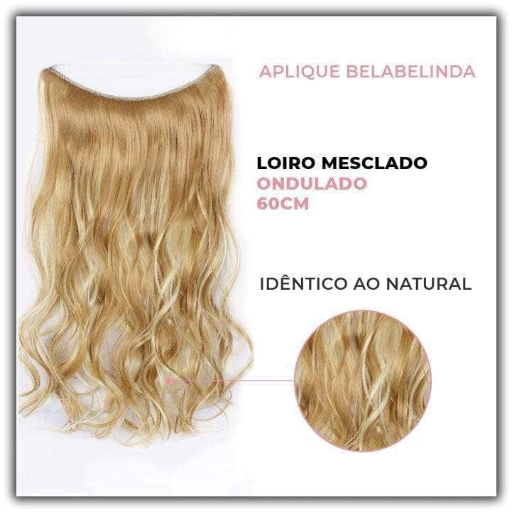 Bela Belinda Aplique Loiro Mesclado Entrega Rápida