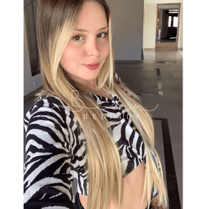 Bela Belinda Aplique Loiro Mesclado Entrega Rápida