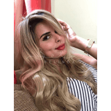 Bela Belinda Aplique Loiro Platinado Pérola Entrega Rápida