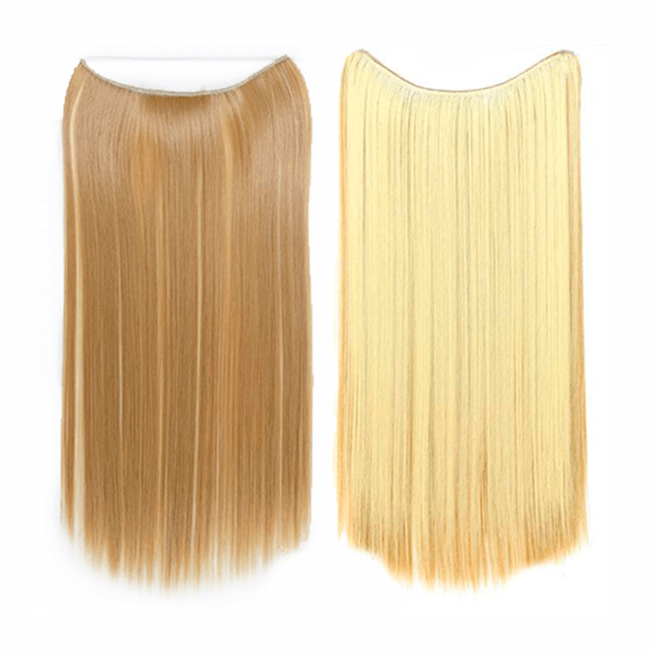 Bela Belinda Liso / 60cm | 24polegadas Aplique Loiro Mesclado Entrega Rápida