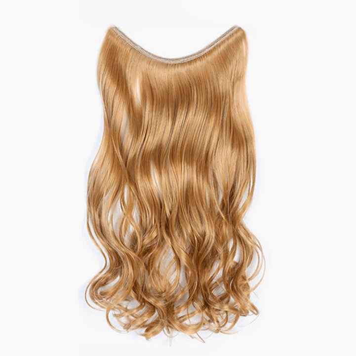 Bela Belinda Ondulado / 60cm Aplique Loiro Mel Entrega Rápida